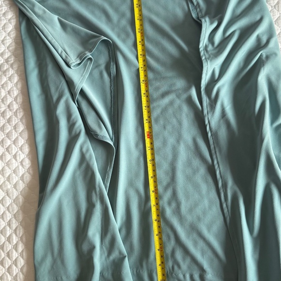 Alfani Teal Stretch Poncho Style with Butterfly Sleeves Size L - Picture 5 of 6